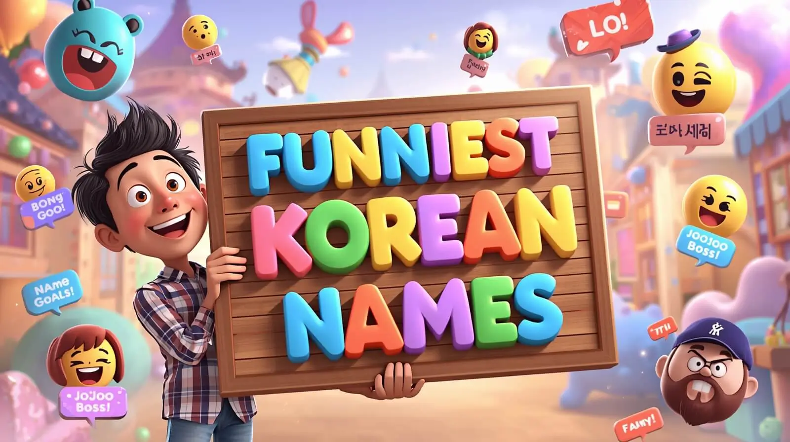 funniest Korean names