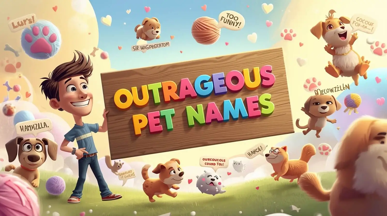 Outrageous Pet Names