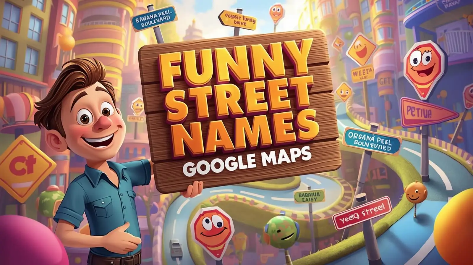funny street names google maps