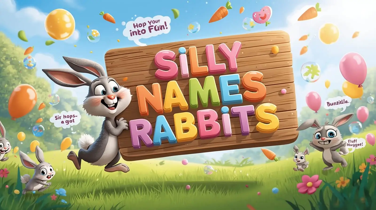 silly names rabbits
