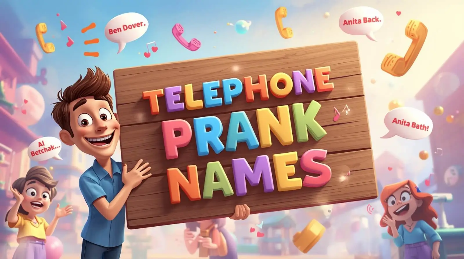 telephone prank names