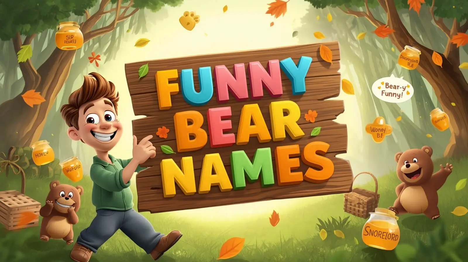 Funny Bear Names
