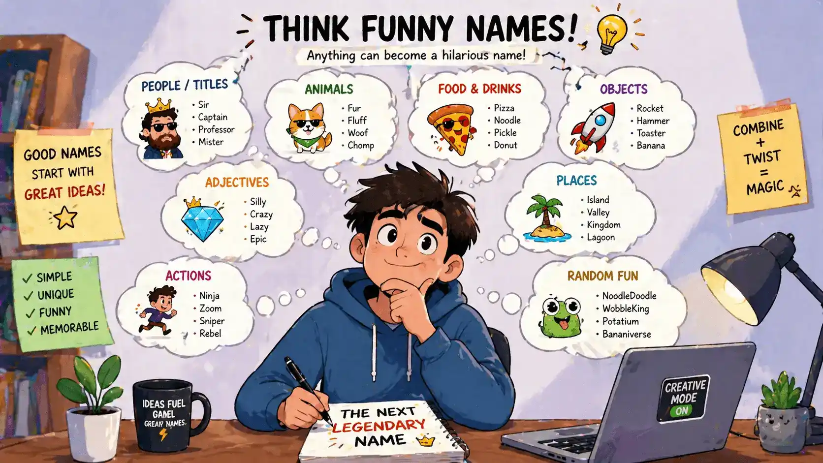 funny names for everything