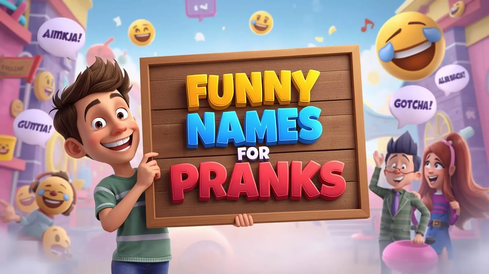 funny names for pranks