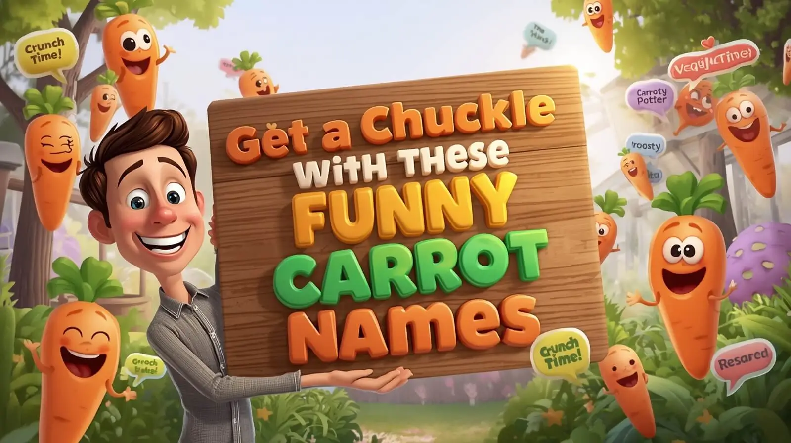 Get a Chuckle with These Funny Carrot Names!