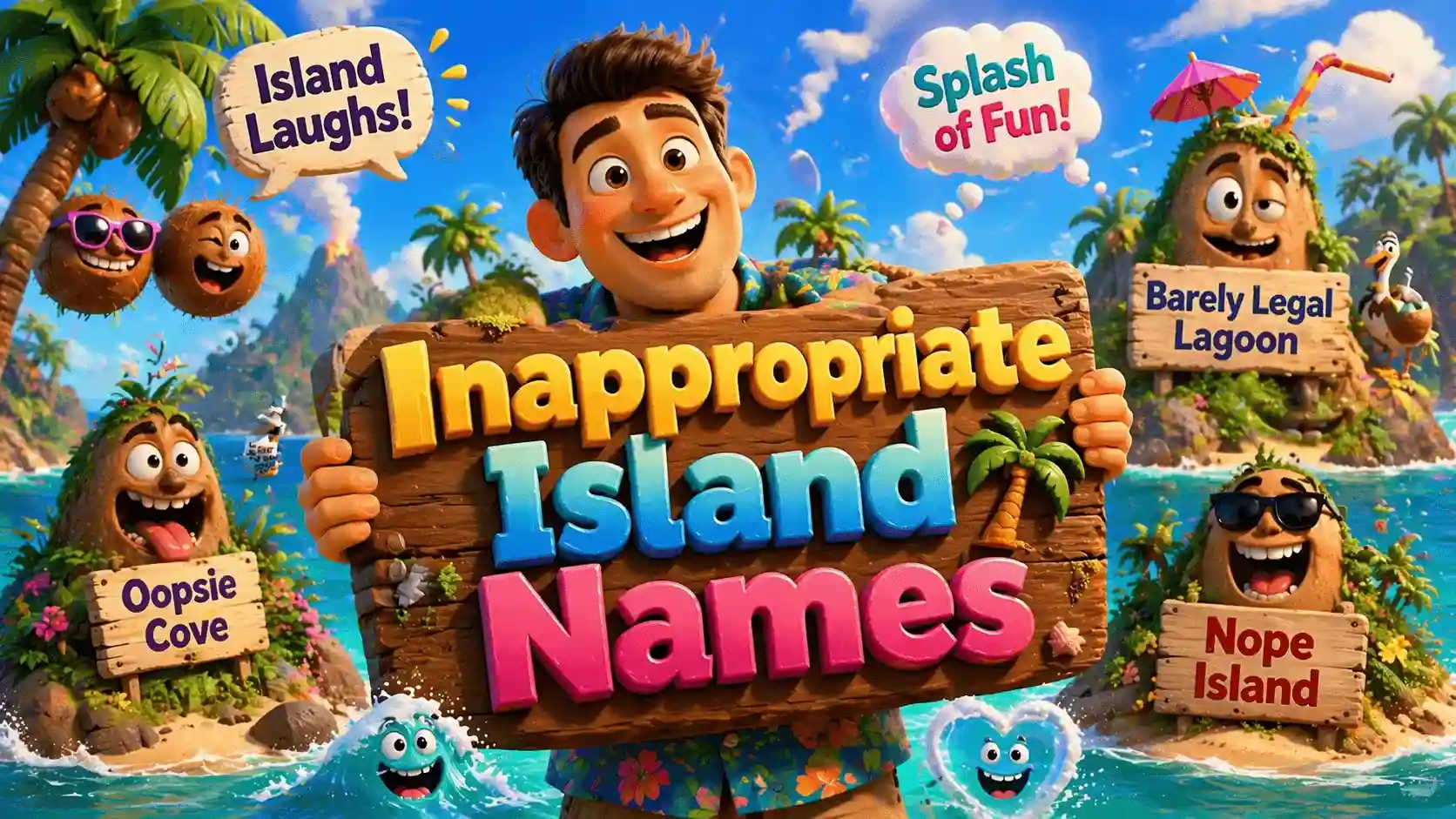 Inappropriate island names