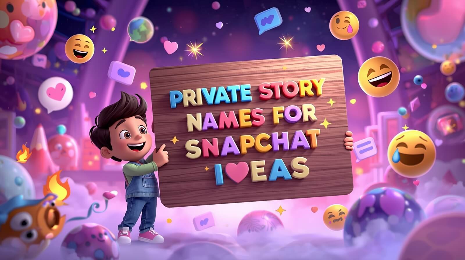 Private Story Names For Snapchat ideas