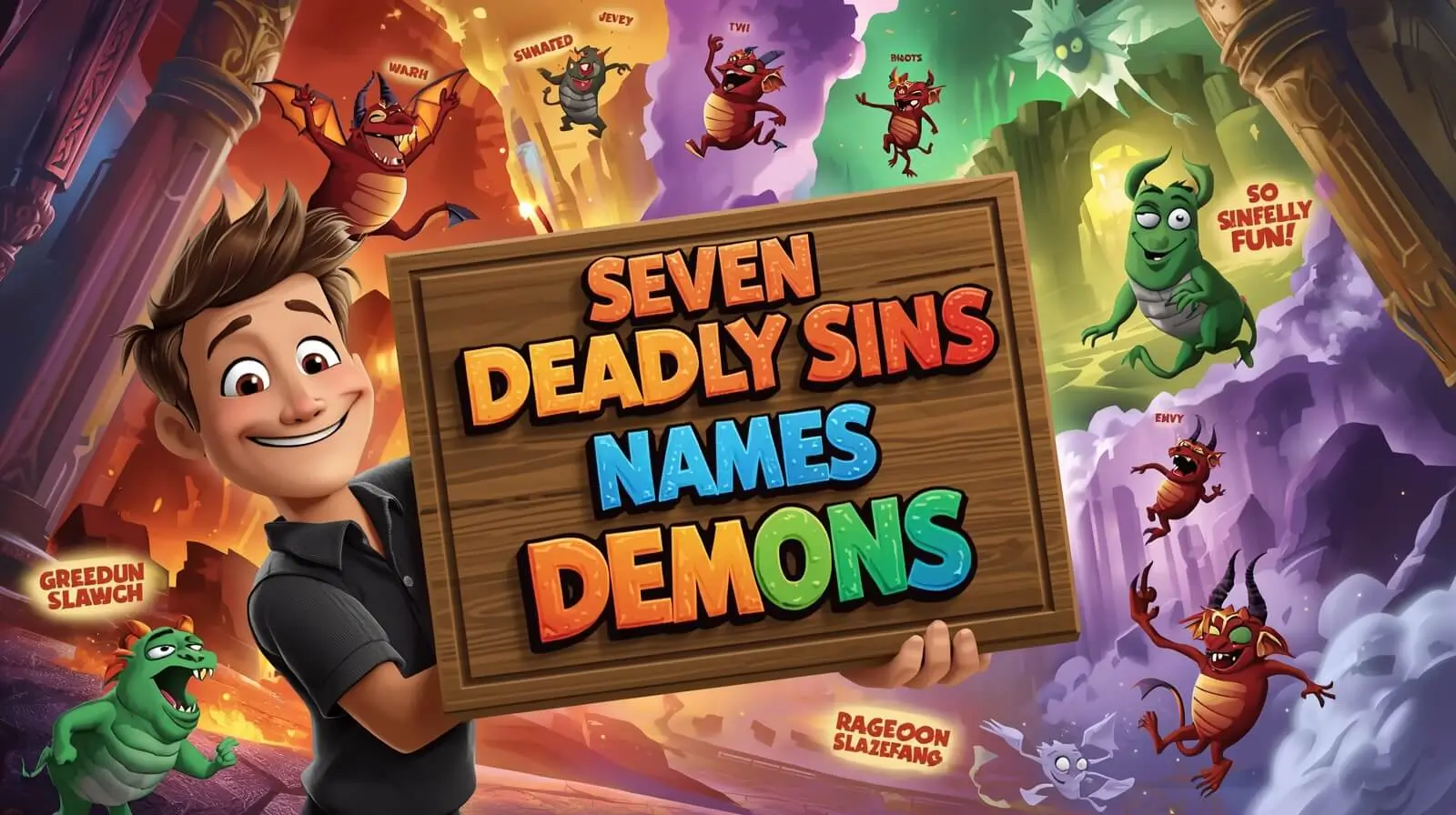 Seven deadly sins names demons