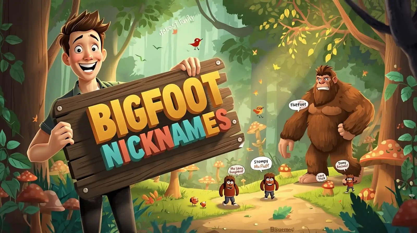 bigfoot nicknames