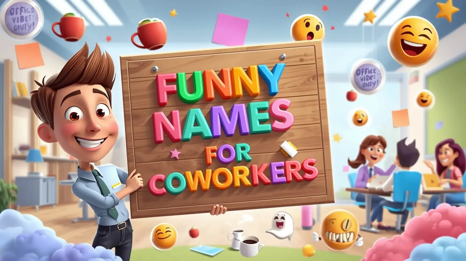 funny names for coworkers