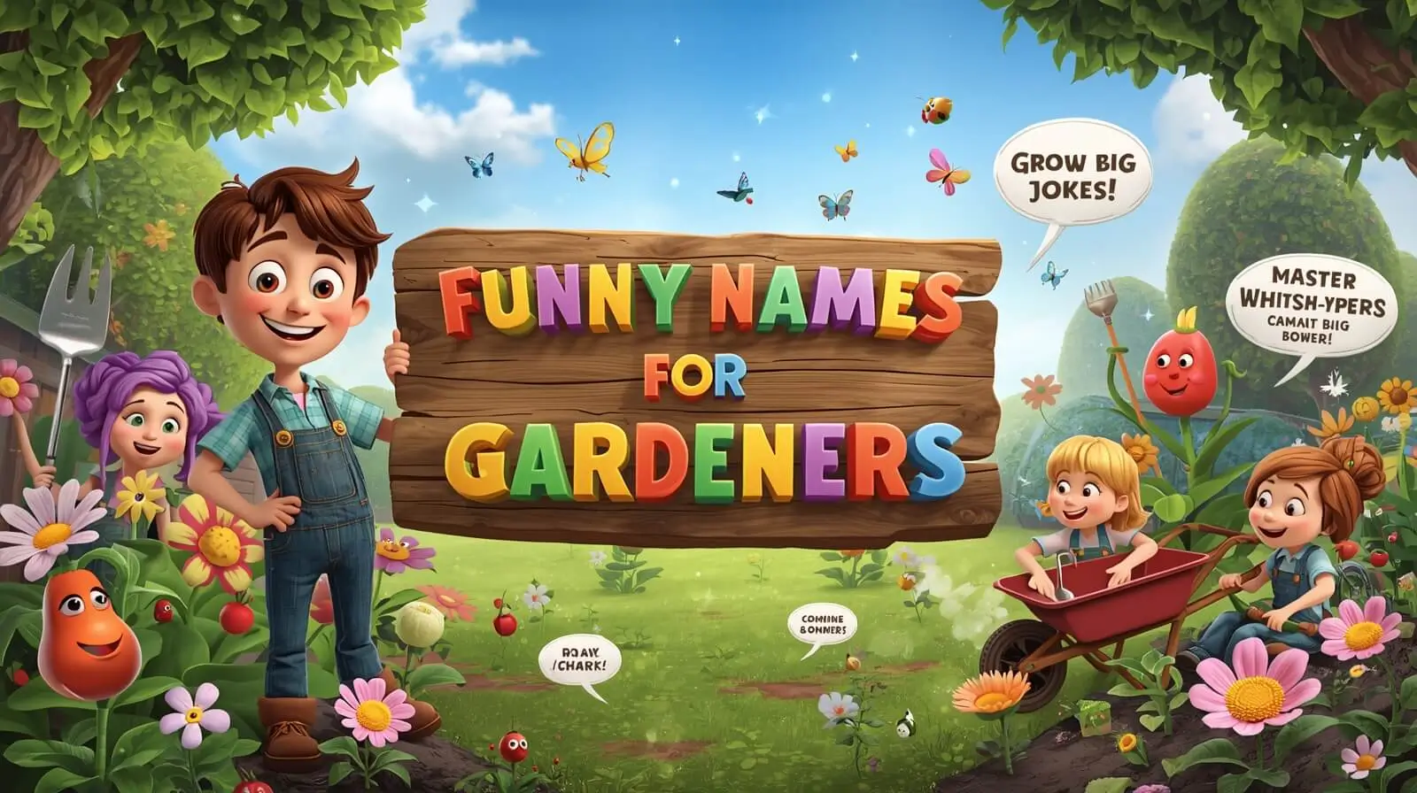 funny names for gardeners