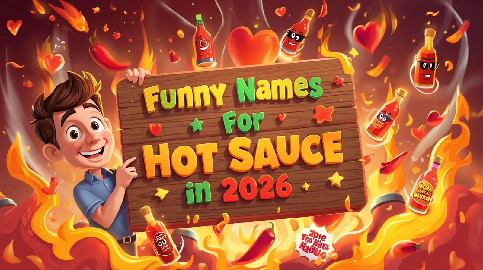 funny names for hot sauce in 2026