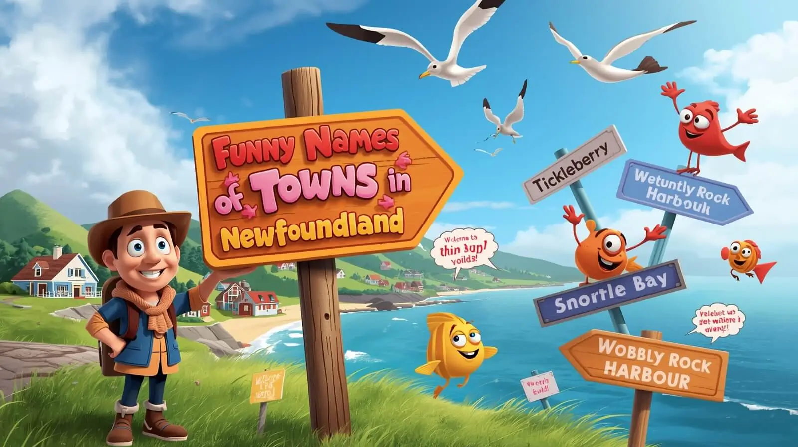 funny names of towns in newfoundland