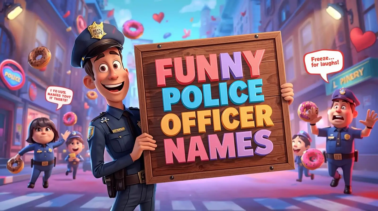 funny police officer names