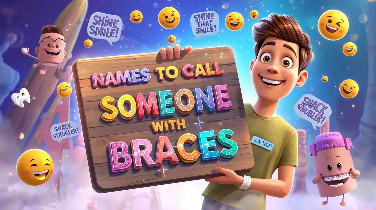 names to call someone with braces