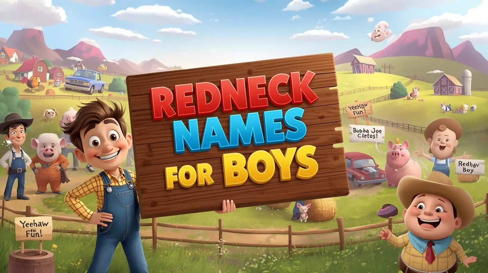 redneck names for boys