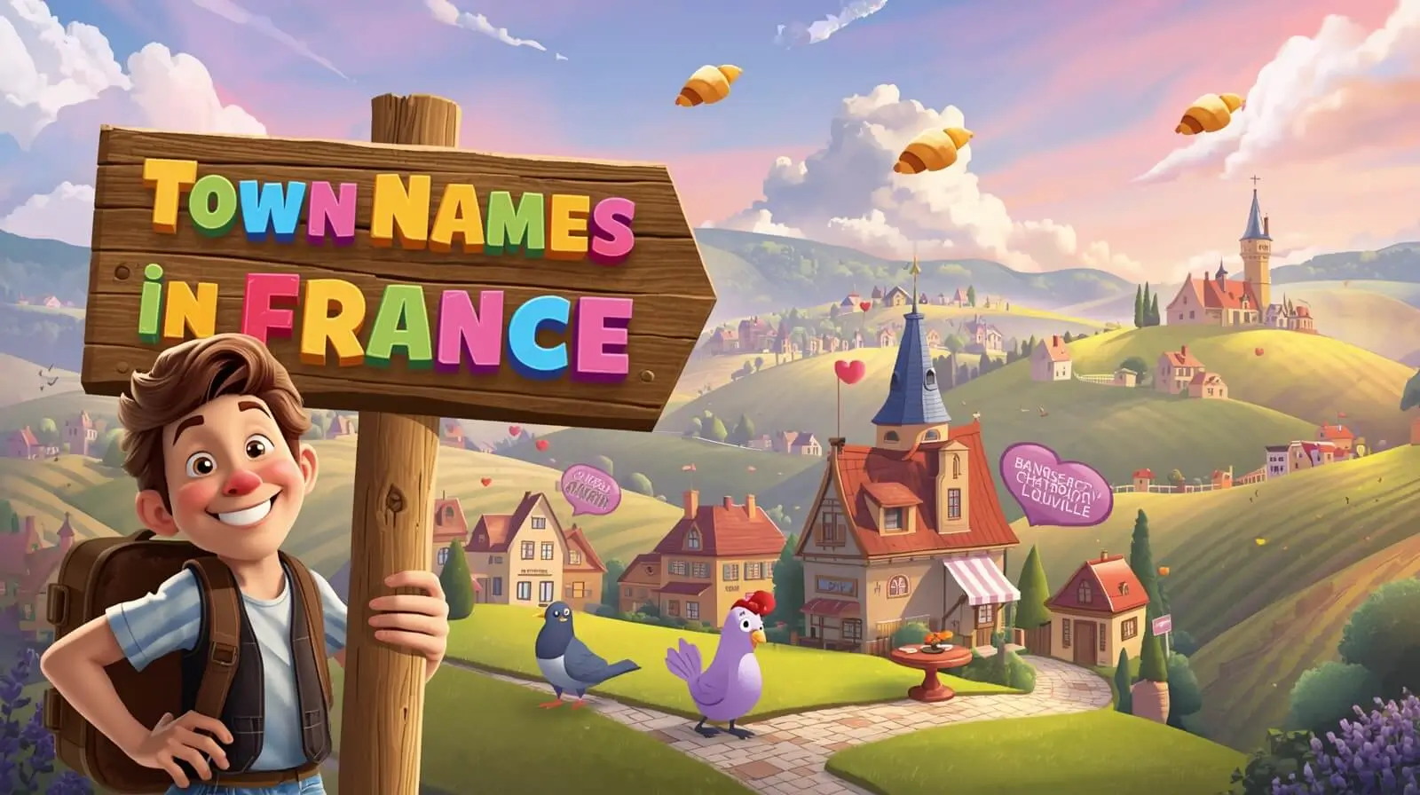 town names in france