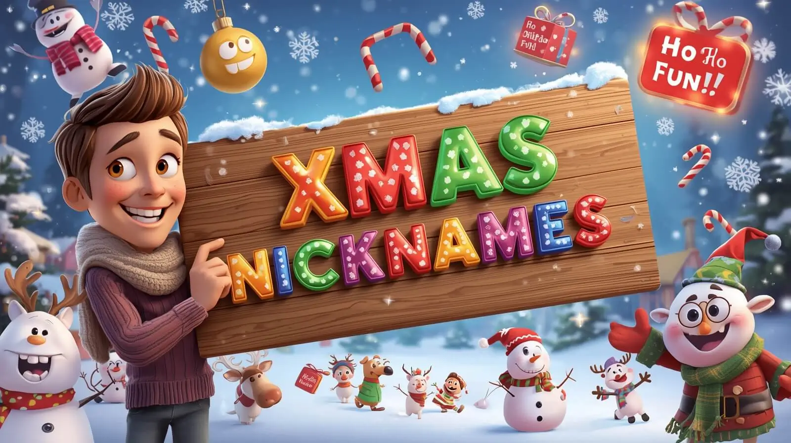 xmas nicknames
