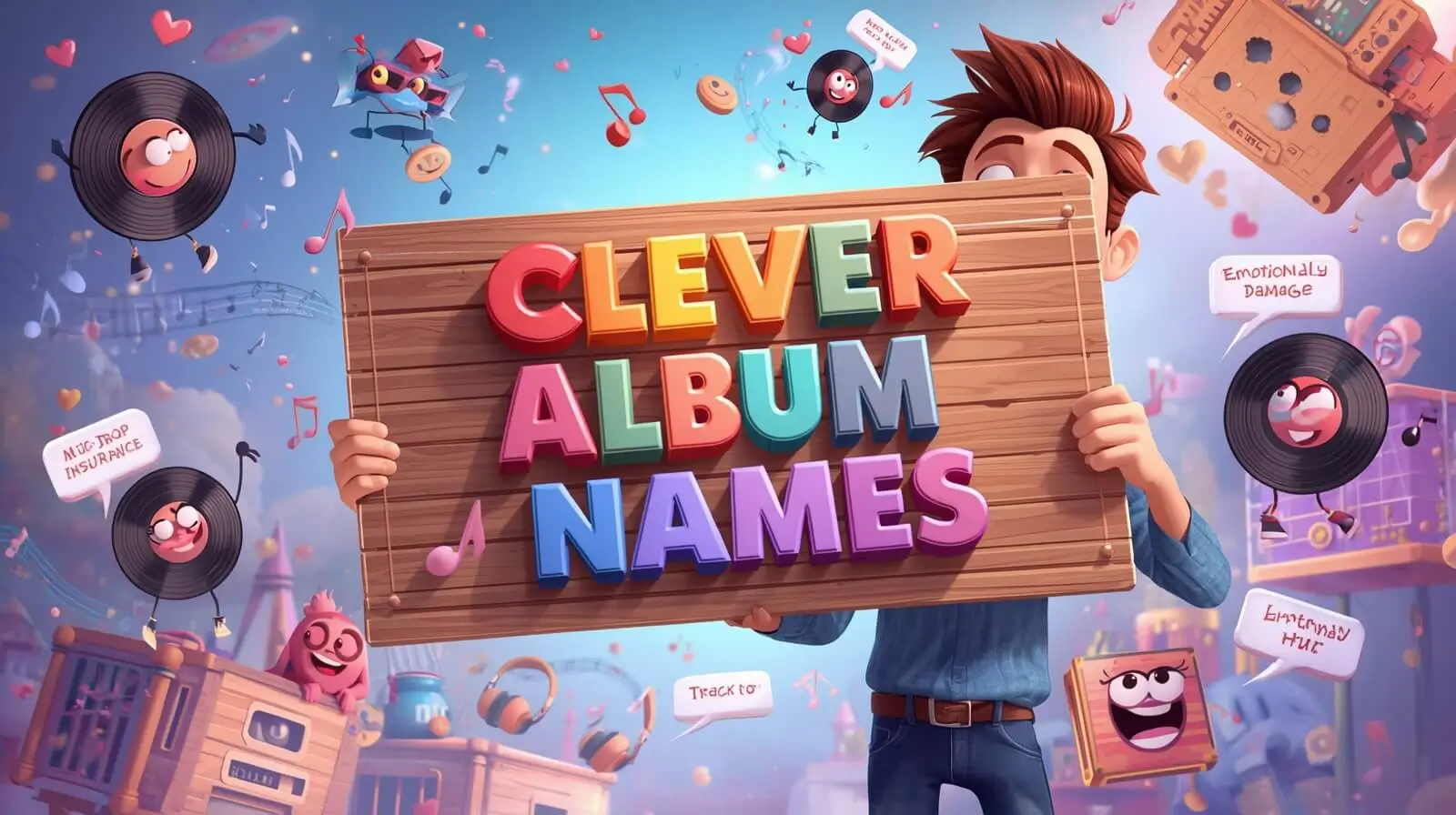 clever album names