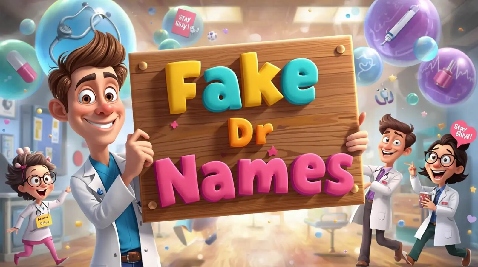 fake dr names
