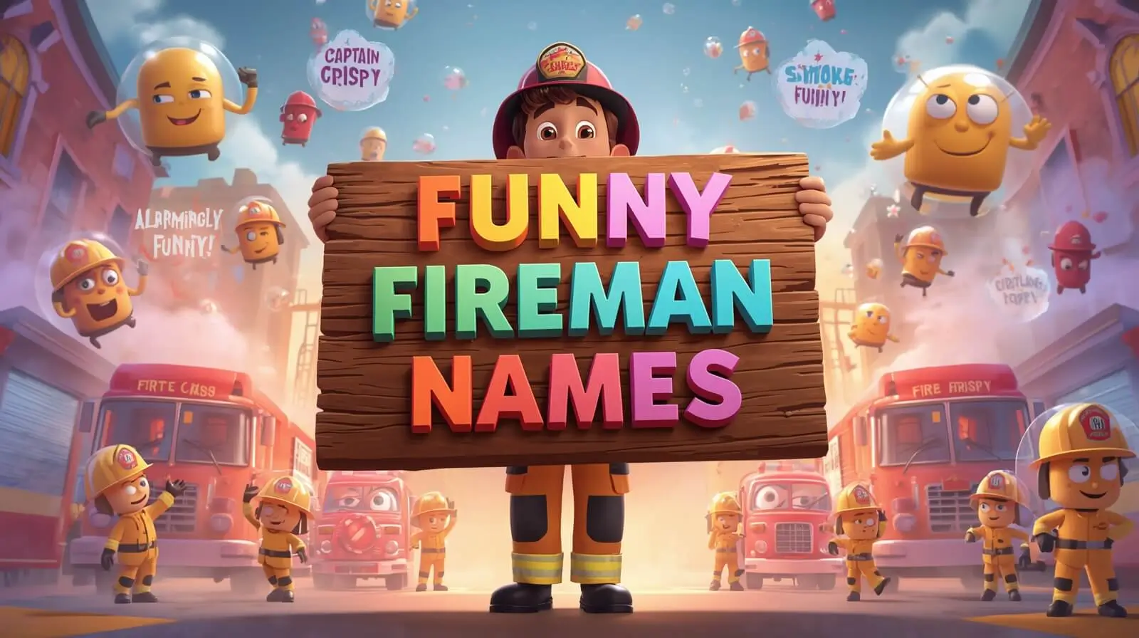 funny fireman names