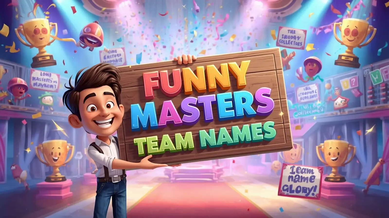 funny masters team names