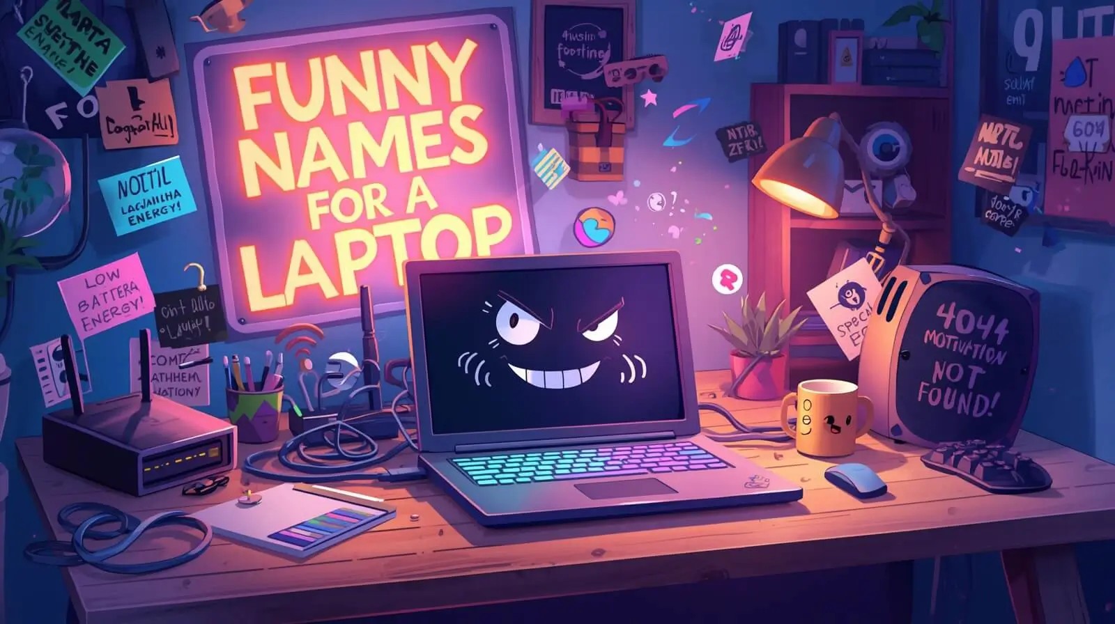 funny names for a laptop
