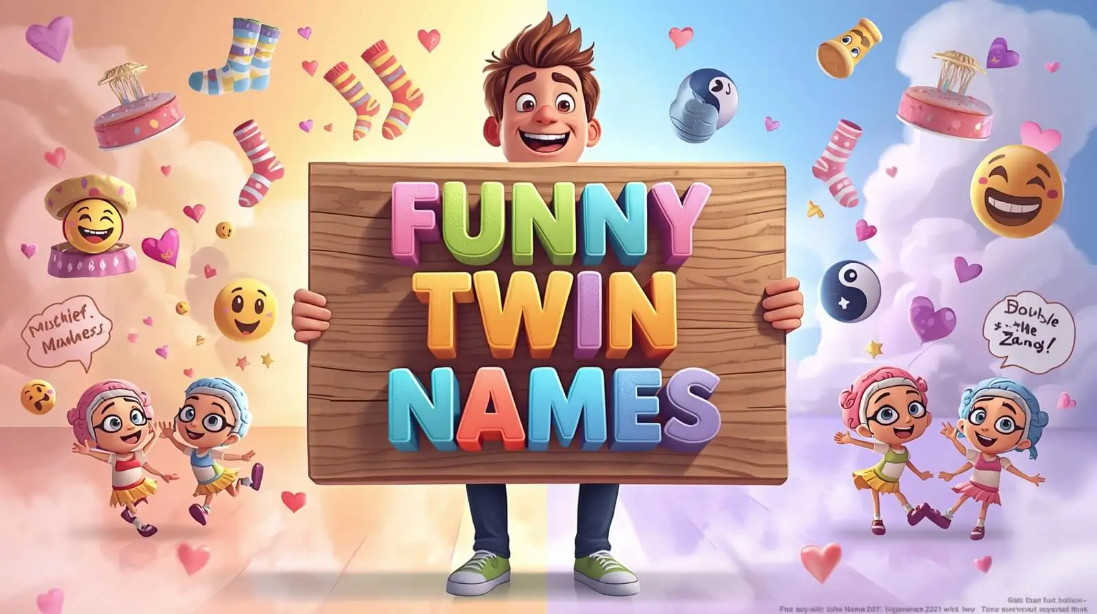funny twin names