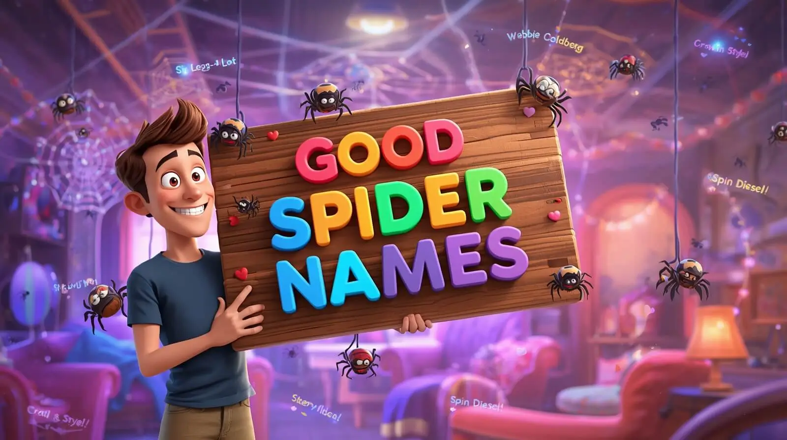 good spider names