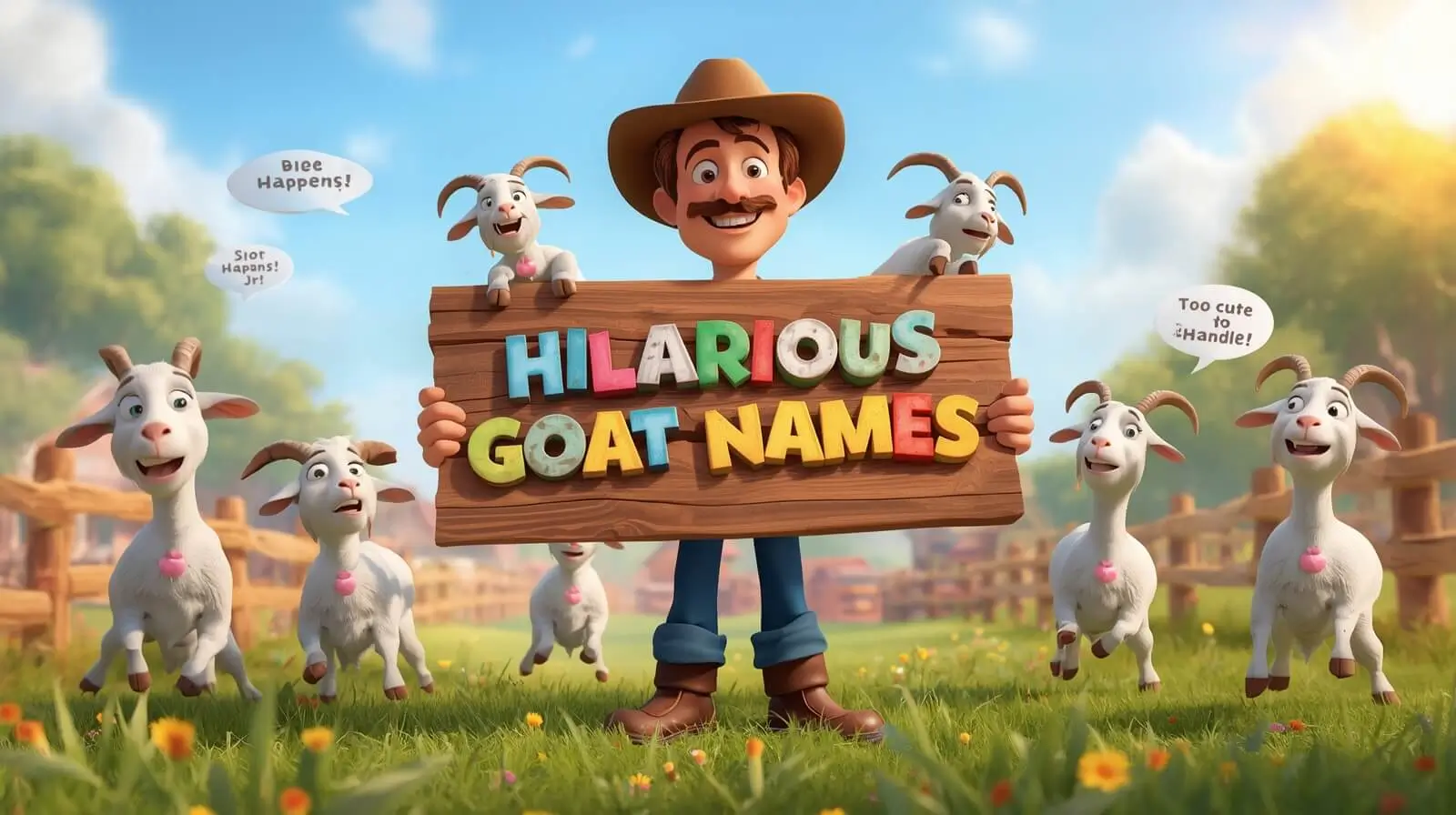 hilarious goat names