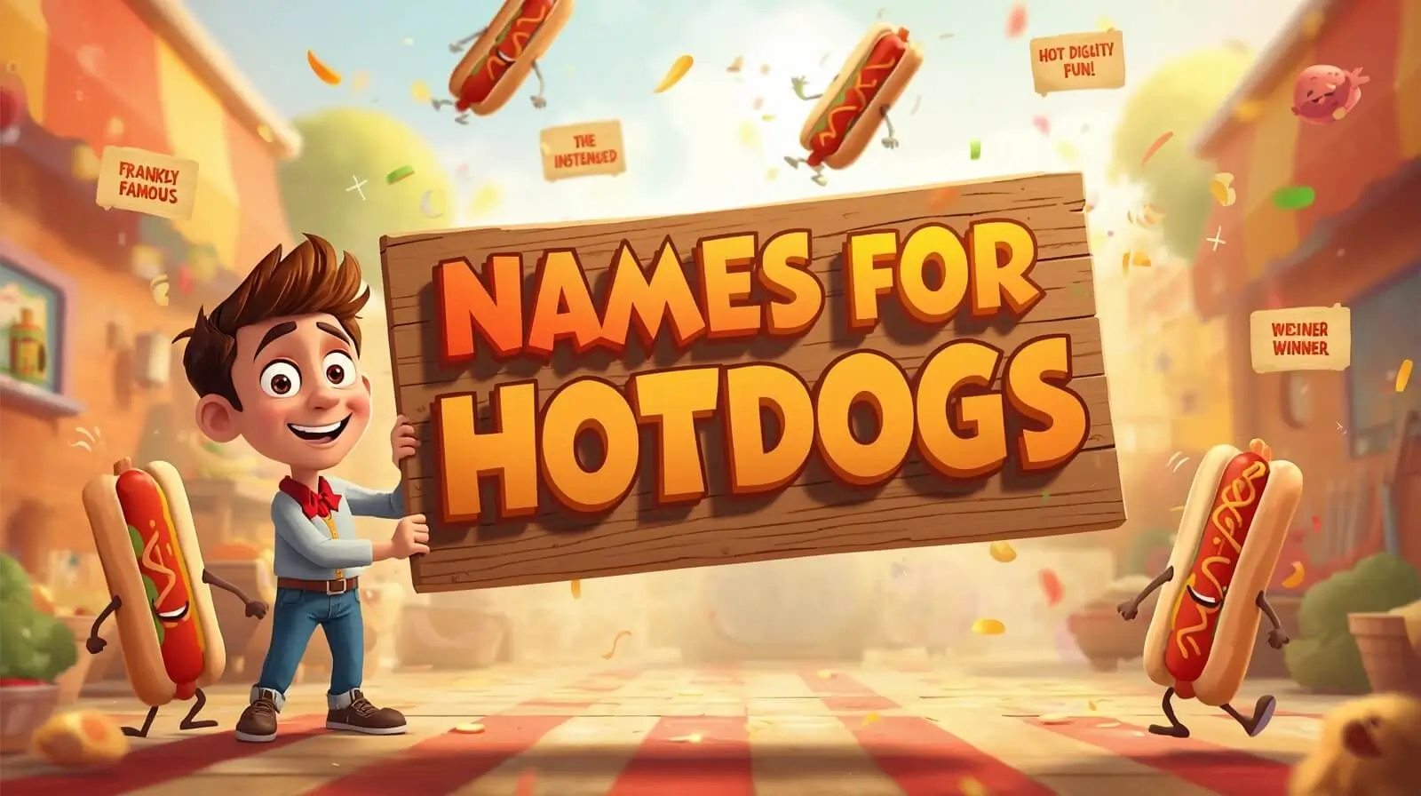 names for hotdogs