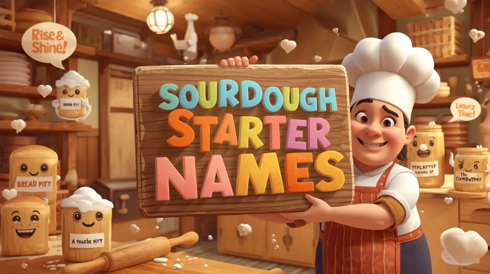 sourdough starter names