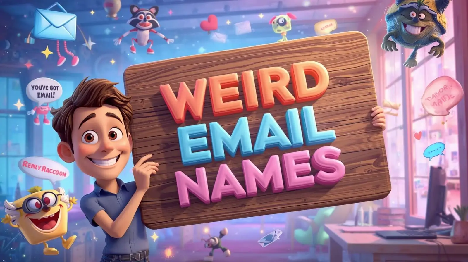 weird email names