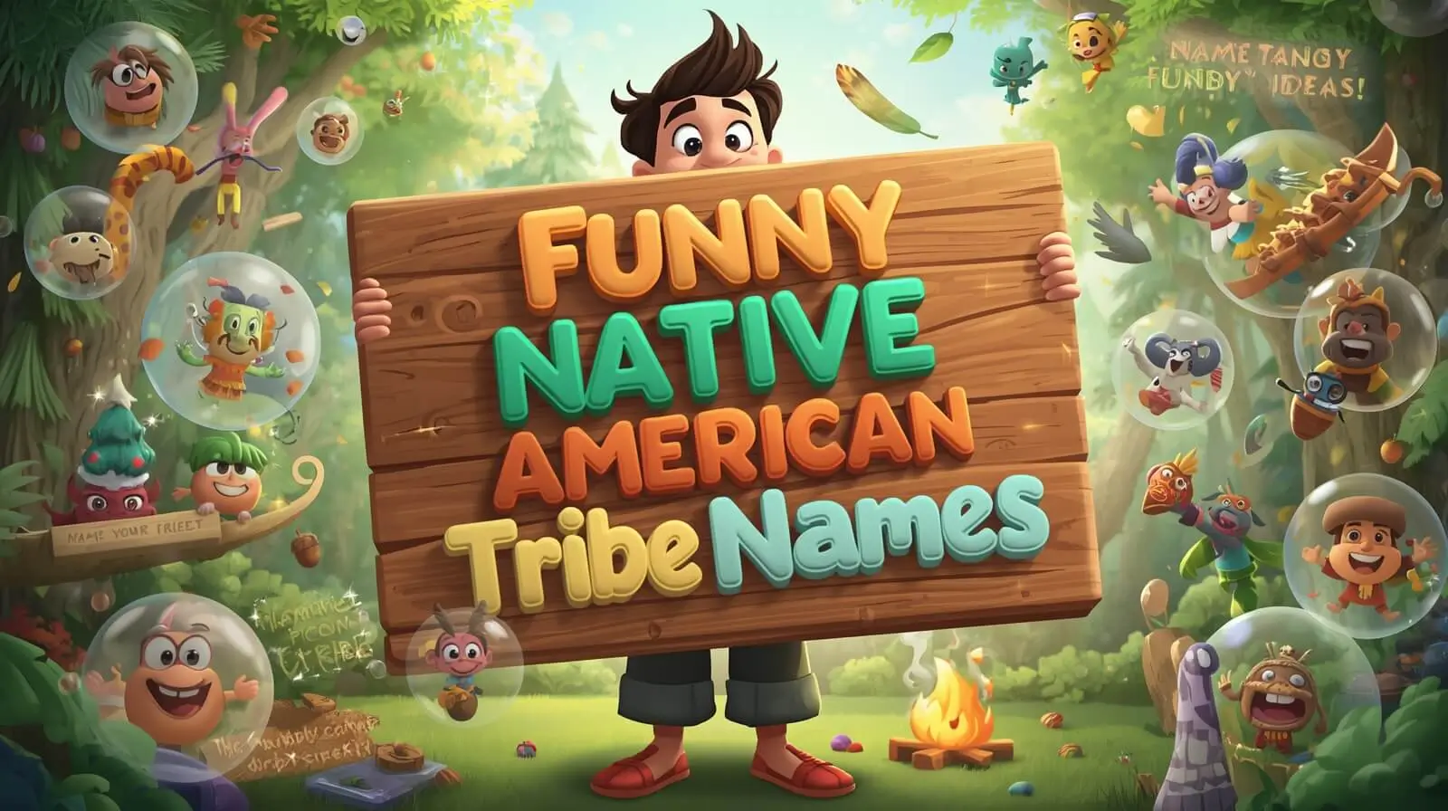 funny native american tribe names