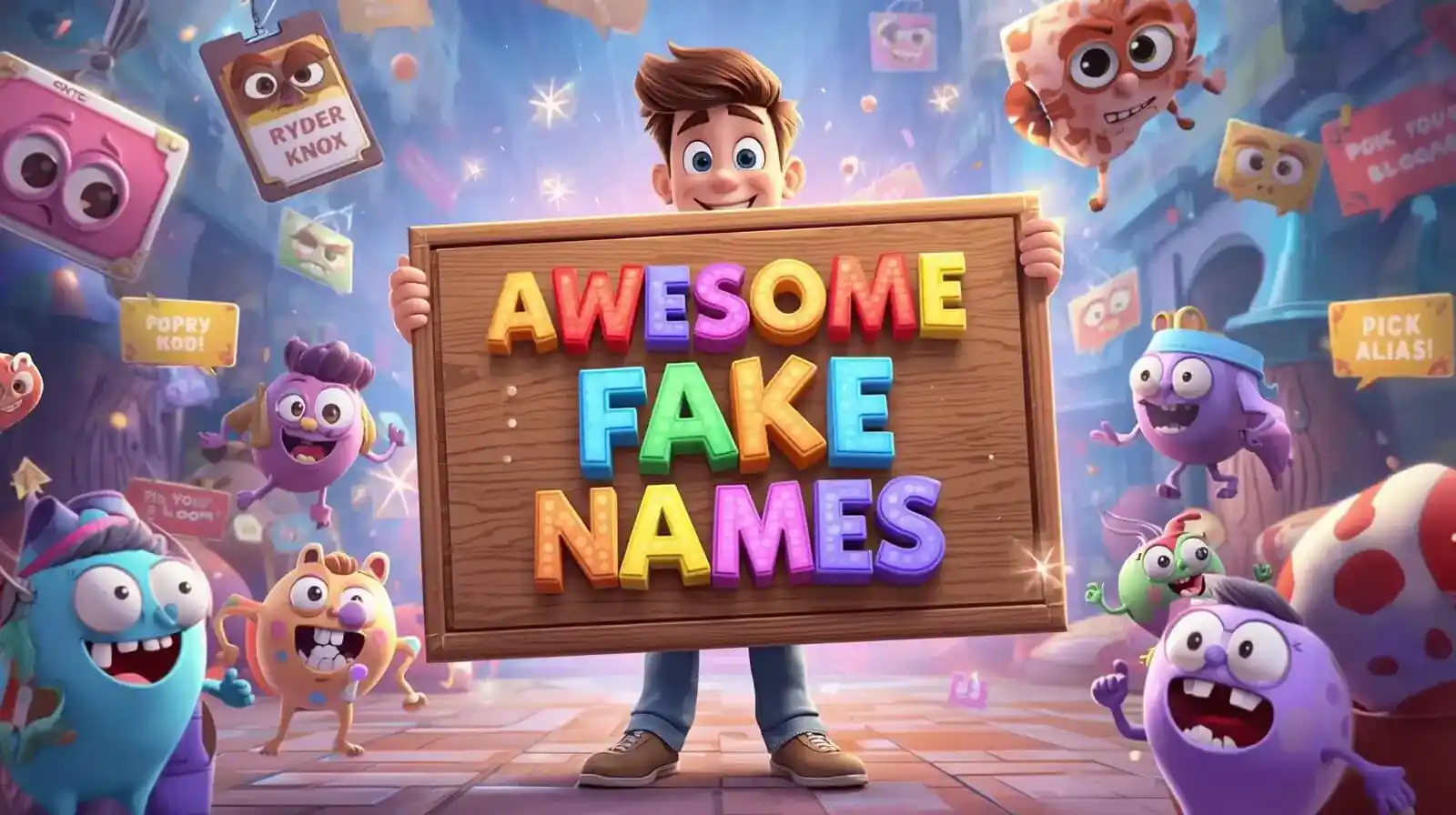 awesome fake names