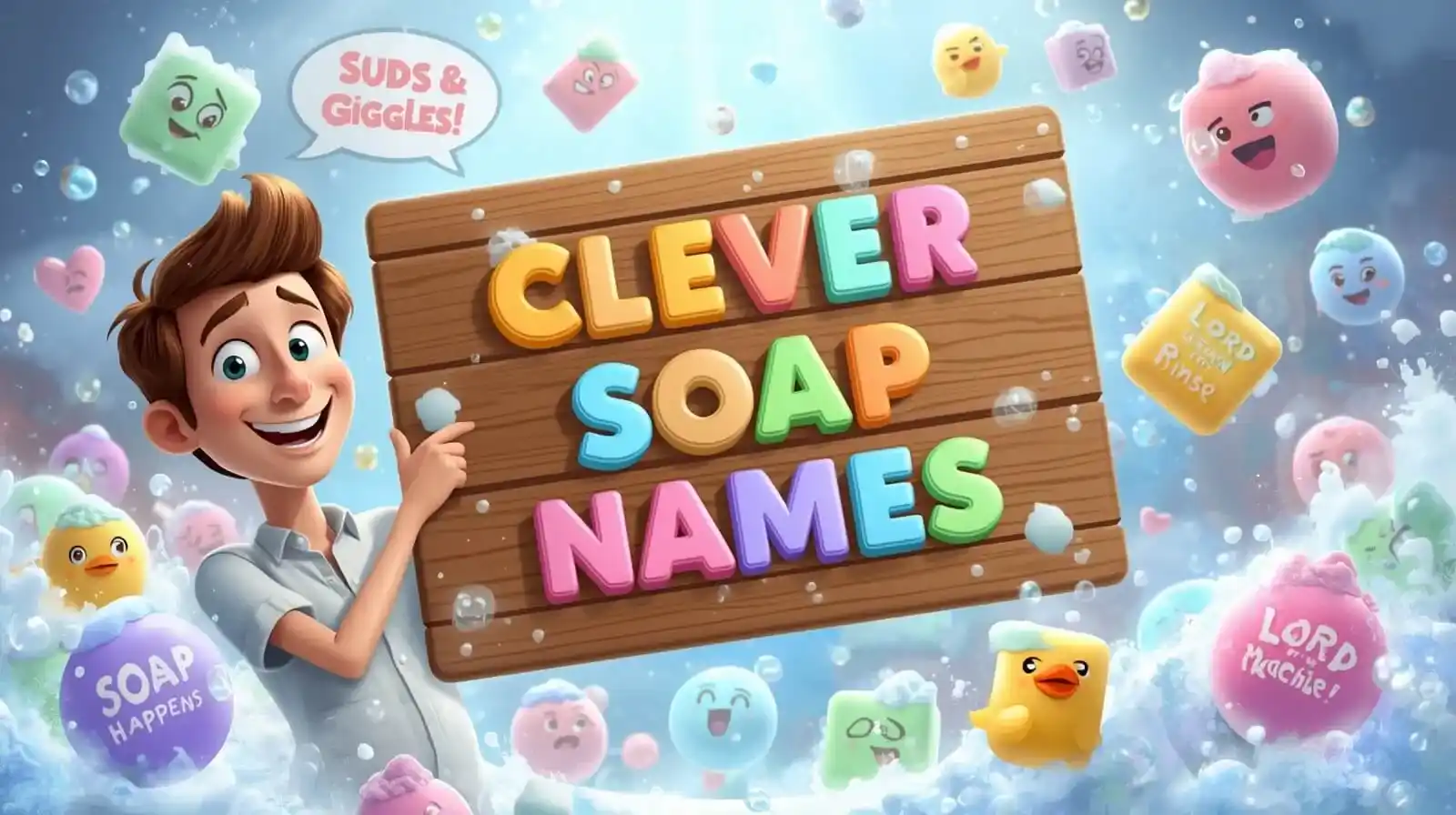 clever soap names