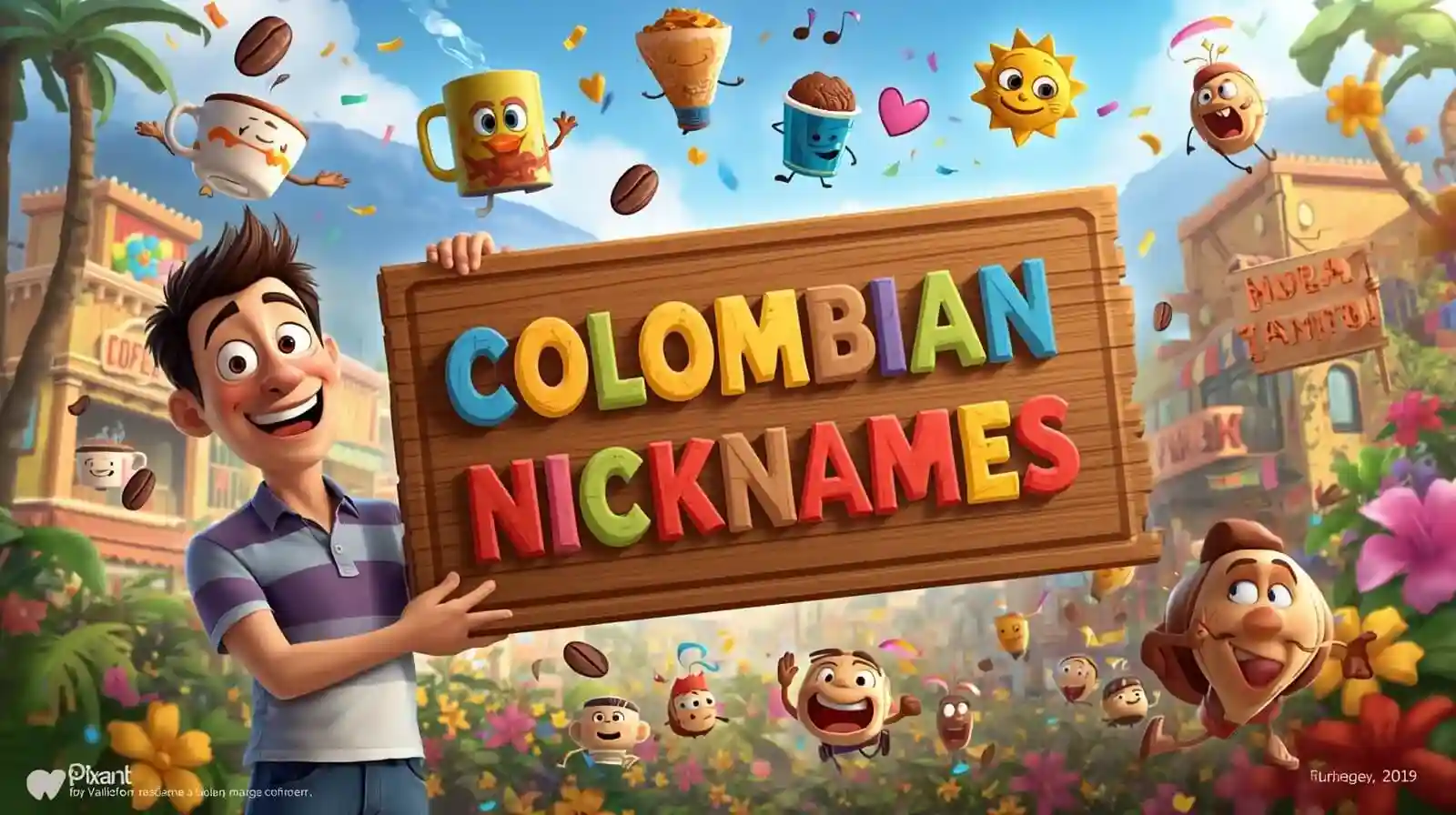 colombian nicknames