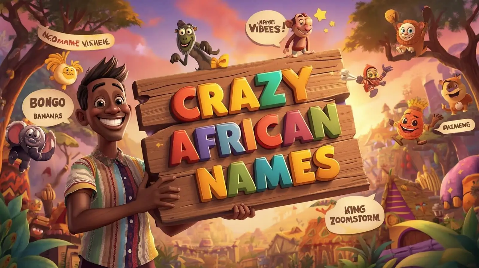 crazy african names
