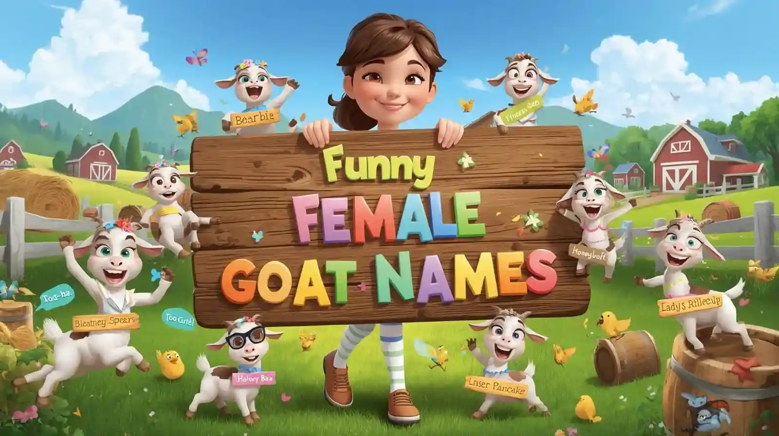 funny female goat names