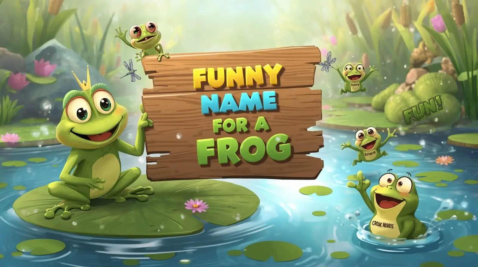 funny name for a frog