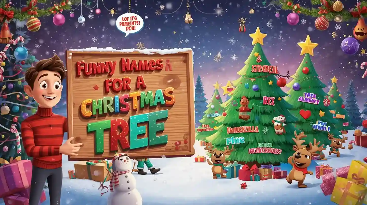 funny names for a christmas tree