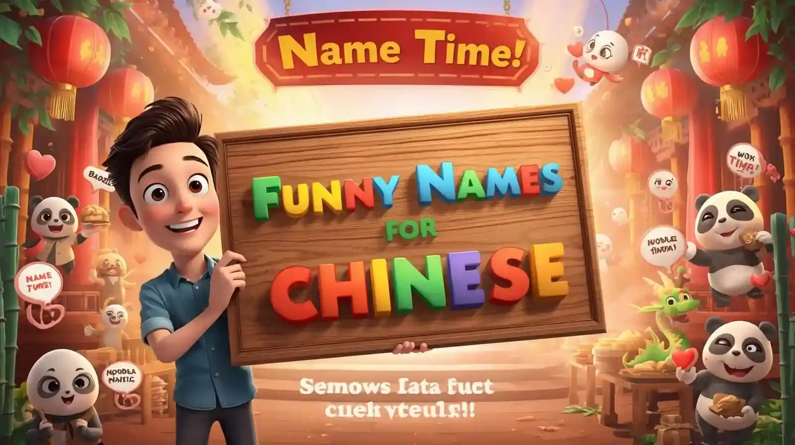 funny names for chinese