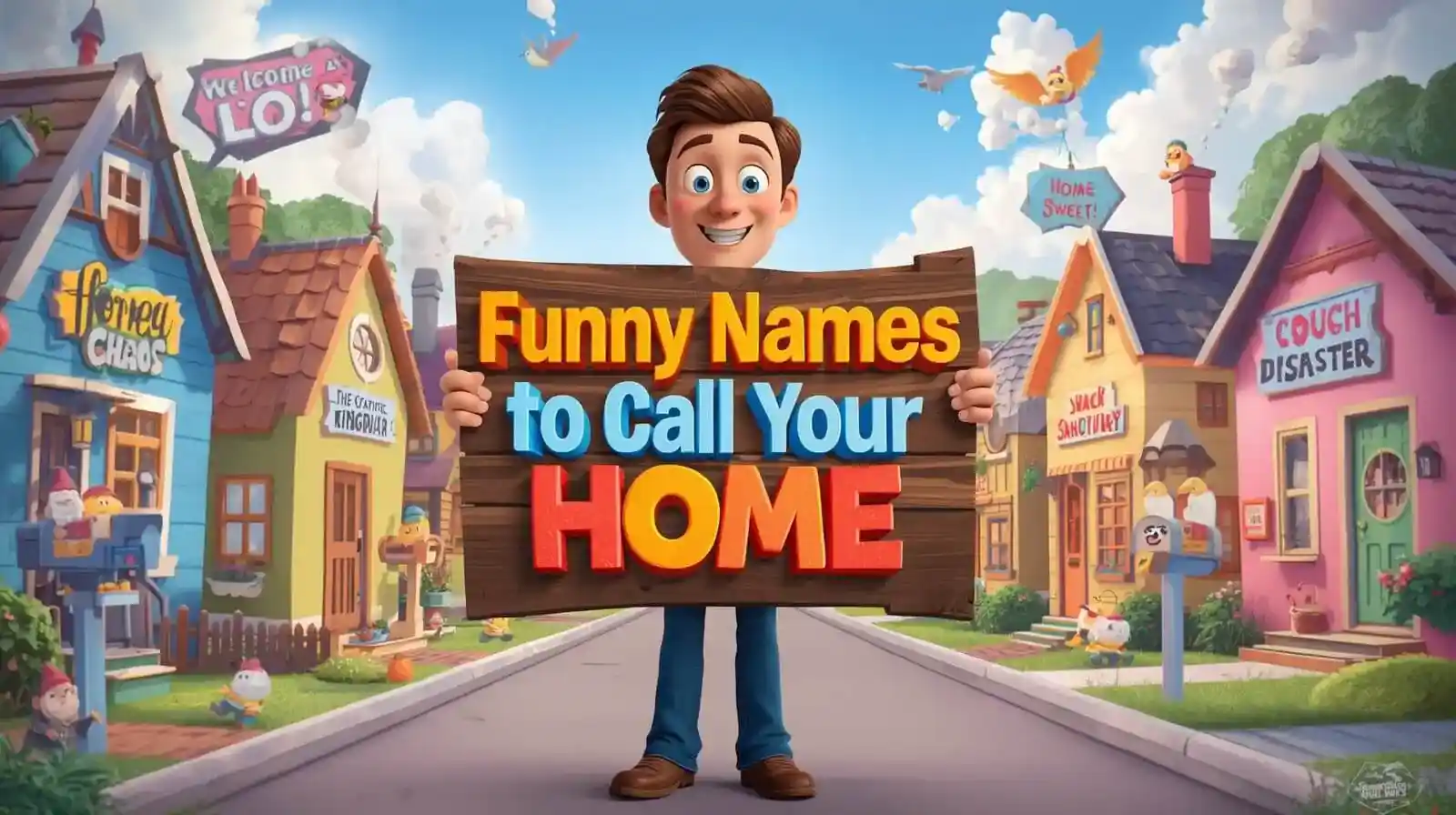funny names to call your home
