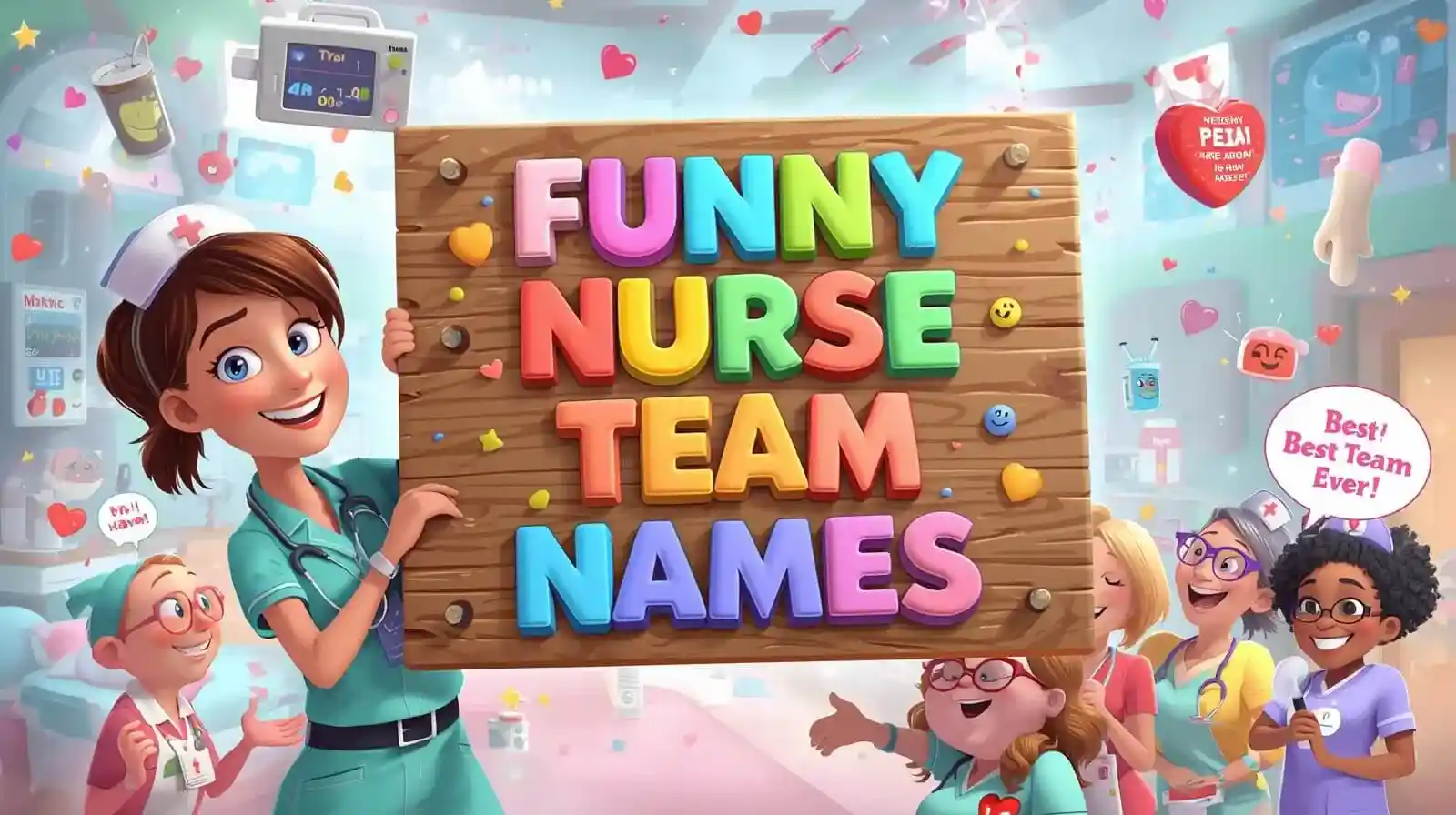 funny nurse team names