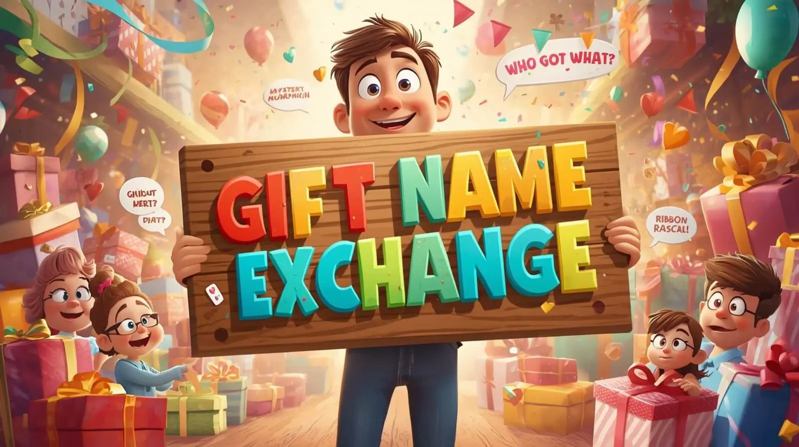 gift name exchange