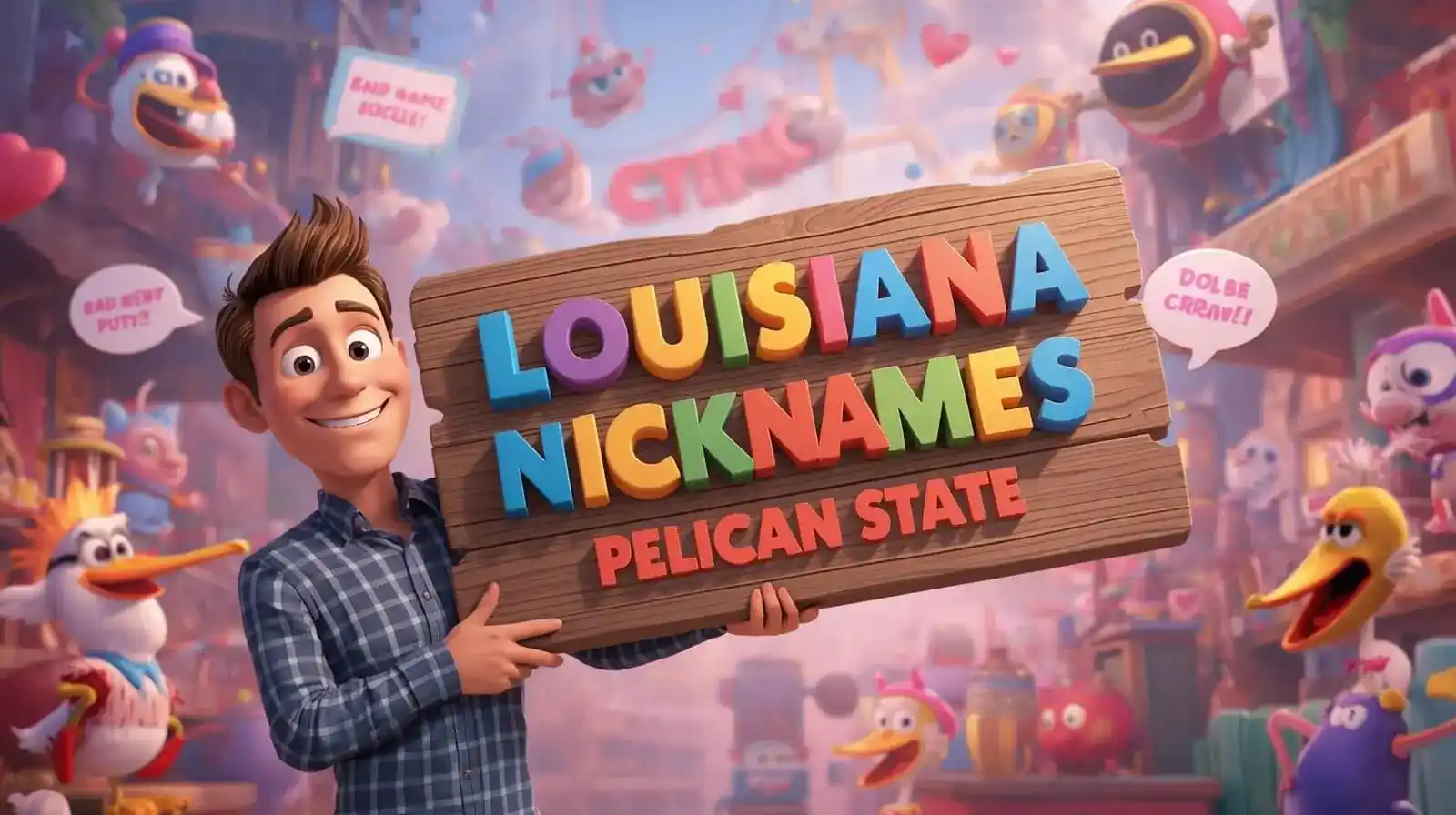 louisiana nicknames pelican state