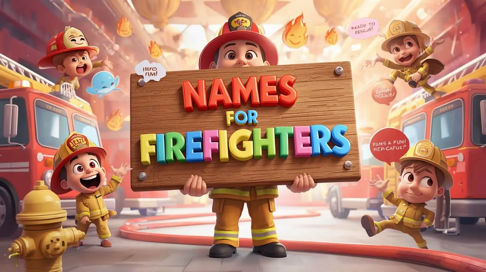 names for firefighters