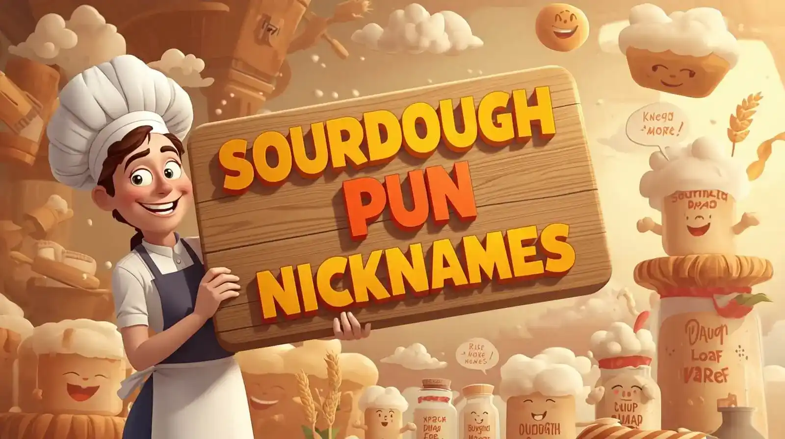 sourdough pun nicknames