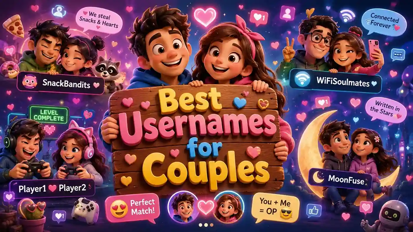 best usernames for couples