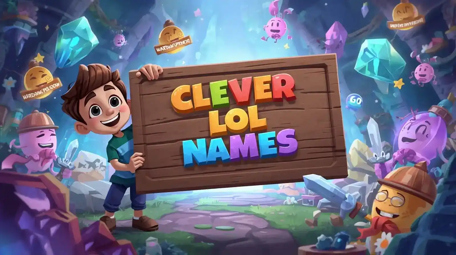 clever lol names